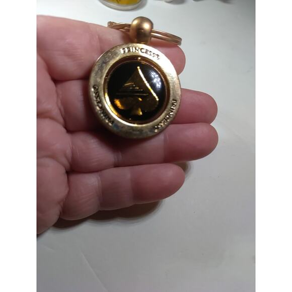 Princess Players Club Cruise Ship Keychain Spinner - Picture 9 of 9